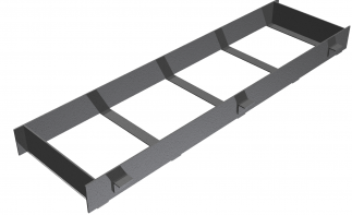 Кассета для бруса толчкового (металлическое основание) - fgospostavki.ru - Зеленогорск