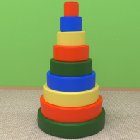 Игровой набор Пирамида Круглая - fgospostavki.ru - Зеленогорск