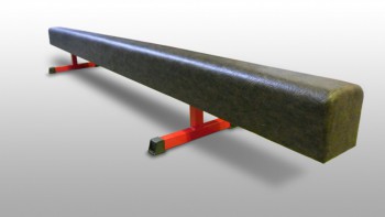 Бревно гимнастическое напольное, мягкое на металлических опорах (3м) - fgospostavki.ru - Зеленогорск