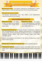 Стенд "Музыкальные жанры" - fgospostavki.ru - Зеленогорск