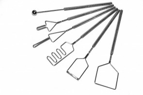 Постановочные зонды с толстыми ручками с накаткой. Комплект из 6 зондов - fgospostavki.ru - Зеленогорск