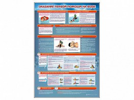 Стенд "Оказание первой помощи на воде" - fgospostavki.ru - Зеленогорск