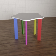 Детский стол «Радужное облачко» - fgospostavki.ru - Зеленогорск