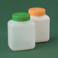 Банка прямоугольная 500 мл белая с крышкой и прокладкой - fgospostavki.ru - Зеленогорск