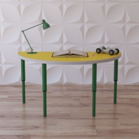 Стол растущий на регулируемых ножках «Половинка» - fgospostavki.ru - Зеленогорск