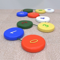 Игровой набор Цифры-шагайка - fgospostavki.ru - Зеленогорск