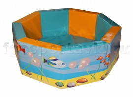 Бассейн восьмигранный с шелкографией - fgospostavki.ru - Зеленогорск