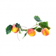 Ветка муляжей "Персики" - fgospostavki.ru - Зеленогорск