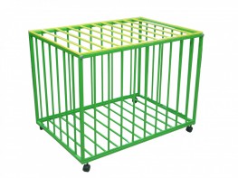 Контейнер для мячей на колесиках (разборный с крышкой) - fgospostavki.ru - Зеленогорск