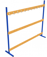 Стеллаж для лыж на 12 пар - fgospostavki.ru - Зеленогорск