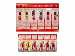 Электрифицированный стенд-тренажер "Эксплуатация огнетушителей" с разрезными агрегатами - fgospostavki.ru - Зеленогорск