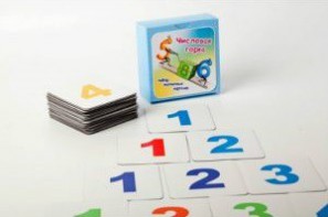 Набор магнитных карточек "Числовая горка" - fgospostavki.ru - Зеленогорск