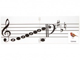 Настольное мягкое магнитно-маркерное поле с нотным станом - fgospostavki.ru - Зеленогорск