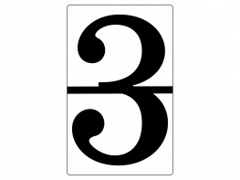 Набор магнитных карточек "Произвольный размер "3" (3 штуки) - fgospostavki.ru - Зеленогорск