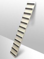 Доска наклонная ребристая (1,5 метра, дерево) - fgospostavki.ru - Зеленогорск