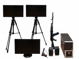 Учебно-тренировочный комплекс огневой подготовки "Стрелец-2/М" (мишень-монитор, массогабаритные макеты оружия АК и ПМ) - fgospostavki.ru - Зеленогорск