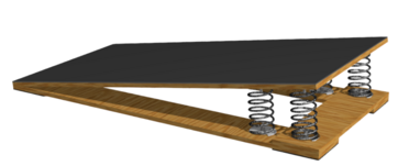 Мостик гимнастический подкидной усиленный (4 пружины) - fgospostavki.ru - Зеленогорск