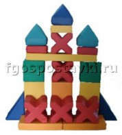 Мягкий модуль-конструктор "Башня" (21 элемент) - fgospostavki.ru - Зеленогорск
