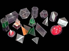 Набор прозрачных геометрических тел с сечениями (разборный) - fgospostavki.ru - Зеленогорск