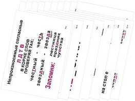 Опорные таблицы по русскому языку 2 класс - fgospostavki.ru - Зеленогорск