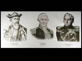 Портреты путешественников (25 штук, формат А3) - fgospostavki.ru - Зеленогорск