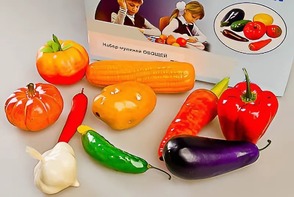 Набор муляжей овощей - fgospostavki.ru - Зеленогорск