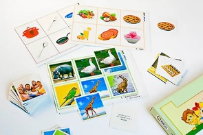 Лото "Иностранный язык" (3 игры, 6 планшетов, 36 карточек, цветные, ламинированные) - fgospostavki.ru - Зеленогорск