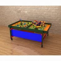 STEAM Многофункциональный стол Весёлые пчёлки оранжевый - fgospostavki.ru - Зеленогорск