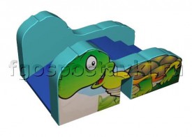 Горка "Черепаха" для сухого бассейна - fgospostavki.ru - Зеленогорск