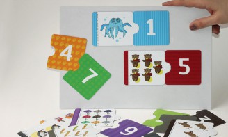 Набор магнитных карточек "Состав числа от 1 до 10" - fgospostavki.ru - Зеленогорск