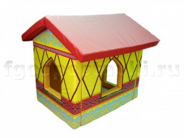 Домик игровой "Узор" с рисунком (трансформируется в маты) - fgospostavki.ru - Зеленогорск
