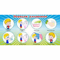 Стенд "Порядок умывания" - fgospostavki.ru - Зеленогорск