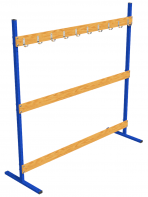 Стеллаж для лыж на 10 пар лыж - fgospostavki.ru - Зеленогорск