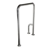 Поручень стационарный Г-образный (левая) - fgospostavki.ru - Зеленогорск
