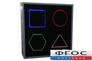 Интерактивная панель «Цветные фигуры 4» (вариант 3) - fgospostavki.ru - Зеленогорск