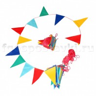 Флажки с веревкой для ограждения игровых зон - fgospostavki.ru - Зеленогорск