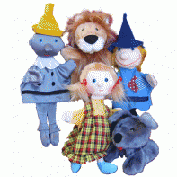 Набор перчаточных кукол "Волшебник Изумрудного города" - fgospostavki.ru - Зеленогорск