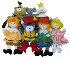 Набор перчаточных кукол "Кот в сапогах" - fgospostavki.ru - Зеленогорск