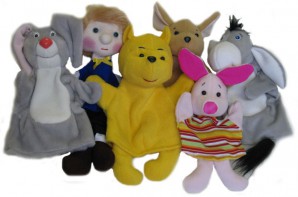 Набор перчаточных кукол "Винни Пух и все" - fgospostavki.ru - Зеленогорск