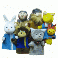 Набор перчаточных кукол "Колобок" - fgospostavki.ru - Зеленогорск