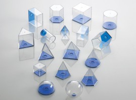 Набор геометрический 5 см (прозрачный) - fgospostavki.ru - Зеленогорск