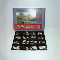 Демонстрационная коллекция "Минералы и горные породы" (40 видов) - fgospostavki.ru - Зеленогорск