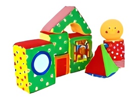 Развивающая игрушка для детей с нарушением зрения "Конструктор Колобок" - fgospostavki.ru - Зеленогорск