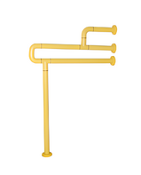 Поручень напольно-настенный с антибактериальным покрытием (желтый) - fgospostavki.ru - Зеленогорск