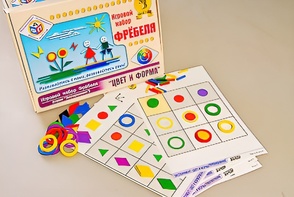 Игровой набор Фребеля "Цвет и форма" (серия "Эксперимент") - fgospostavki.ru - Зеленогорск