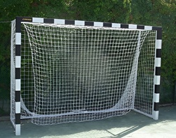 Сетка гашения для мини футбольных, гандбольных ворот (нить 4 миллиметра, 2,9Х1,9 метра) - fgospostavki.ru - Зеленогорск