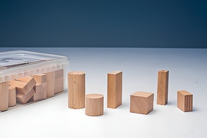 Игровой набор Фребеля "Конструктор" (50 элементов, бук, серия "Красота вокруг нас") - fgospostavki.ru - Зеленогорск