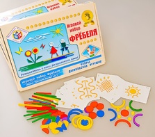 Игровой набор Фребеля "Узоры. Дымковская игрушка" (серия "Красота вокруг нас") - fgospostavki.ru - Зеленогорск