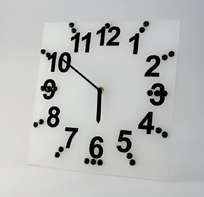 Часы тактильные настольные с крупными цифрами - fgospostavki.ru - Зеленогорск