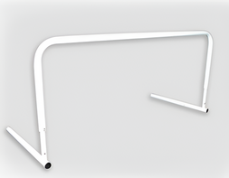 Барьер тренировочный регулируемой высоты (кнопочный фиксатор) - fgospostavki.ru - Зеленогорск